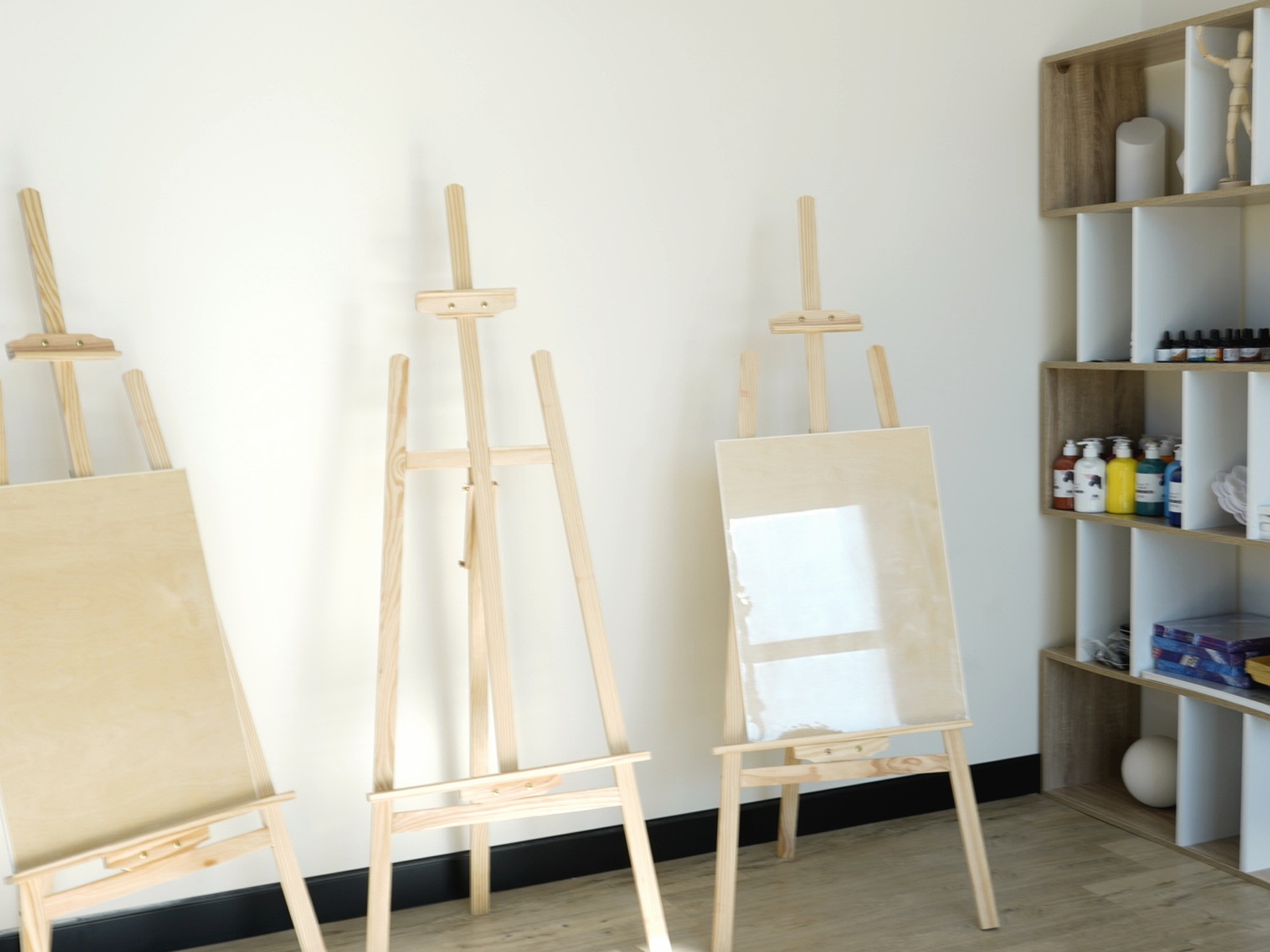 Visual arts studio